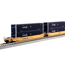 Kato - Gunderson MAXI-IV - TTX New Logo #766519 w/ UMAX Containers Kato - Gunderson MAXI-IV - TTX New Logo #766519 w/ UMAX Containers