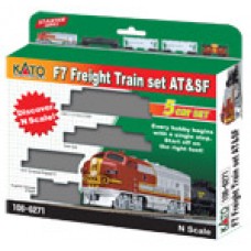Kato - EMD F7 AT&SF Freight Train Set Kato - EMD F7 AT&SF Freight Train Set